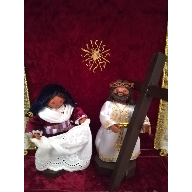 Cristo Abrazado a la Cruz y la Verónica