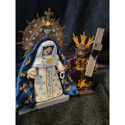 Nazareno y Virgen