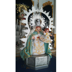 Virgen del Rosario patrona de las casas 