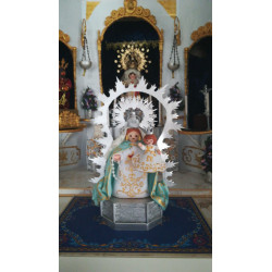 Virgen del Rosario patrona de las casas 