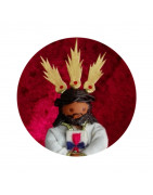 Tronos de Cristo de la Semana Santa hechos con Playmobil